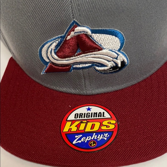 New Colorado Avalanche Hat Kids Size 